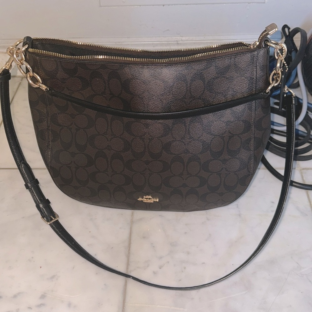 Coach saddle bag